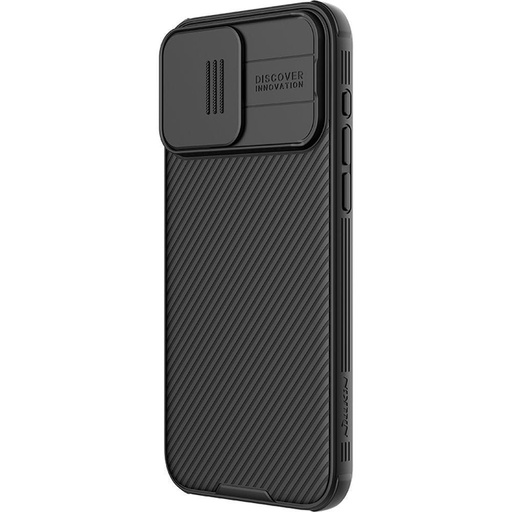 Apple iPhone 15 Pro Max Nillkin CamShield Pro MagSafe hátlap tok (Fekete)