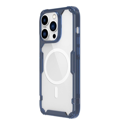 Apple iPhone 15 Pro Nillkin Nature Pro MagSafe hátlap tok (Kék)