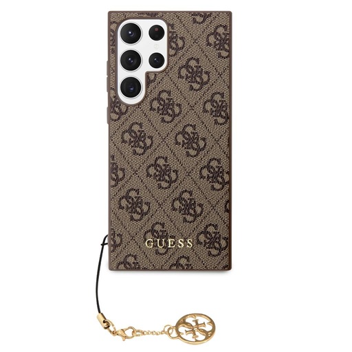 Samsung Galaxy S24 Ultra Guess 4G Charms tok (Barna) - GUHCS24LGF4GBR