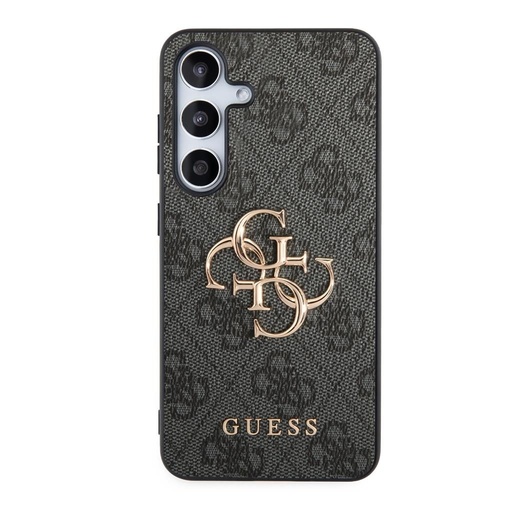 Samsung Galaxy S24+ Guess PU 4G Metal Logo tok (Szürke) - GUHCS24M4GMGGR