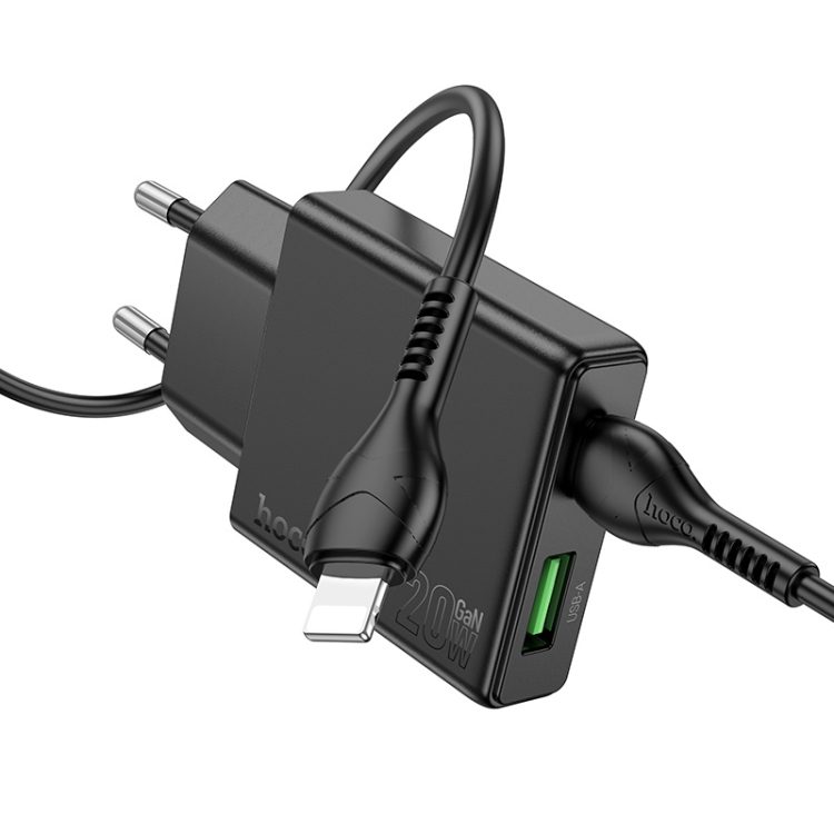 hoco-n38-gyorstolto-adapter-usb-atype-c-csatlakozassal-pd20w-teljesitmennyel-type-c-lightning-kabellel-fekete_2.jpg