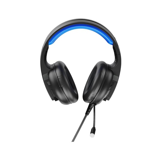XO GE-09 gamer sztereo fejhalljató mikrofonnal fekete
