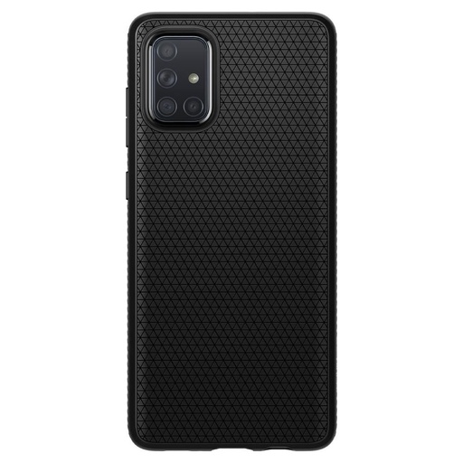 Samsung Galaxy A51 Spigen liquid air prémium hátlap tok, (Fekete)
