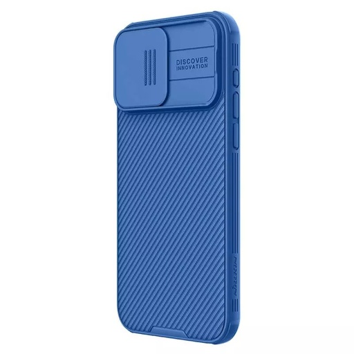 Apple iPhone 15 Pro Max Nillkin Camshield Pro hátlap tok (Kék)