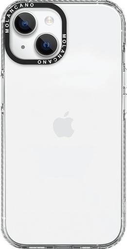 Apple iPhone 14 MOLAN CANO rainbow TPU MAGSAFE hátlap tok (Átlátszó)