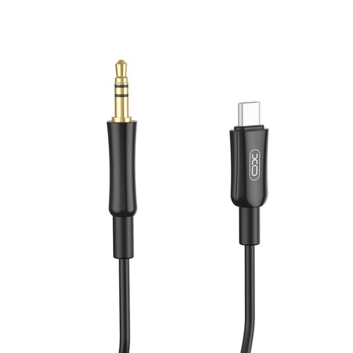 XO NB-R255B USB-C audio adapter (Fekete) – USB-C–3.5 mm