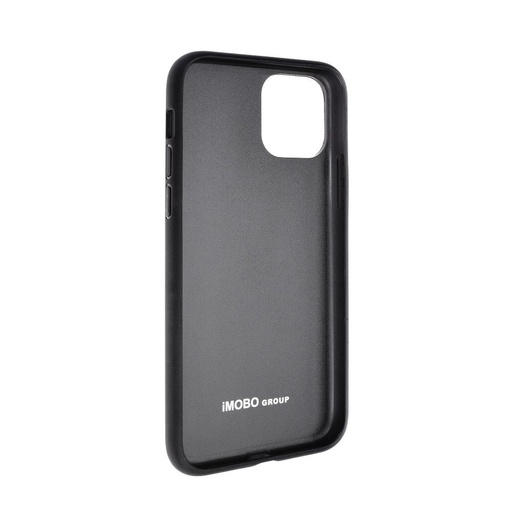 Apple iPhone 11 AUDI leather prémium hátlap tok (Fekete) - AU-TPUPCIP11R-Q8/D1-BK