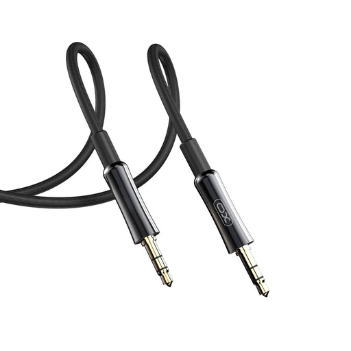 XO NB-R255C audio adapter (Fekete) – 3.5 mm–3.5 mm