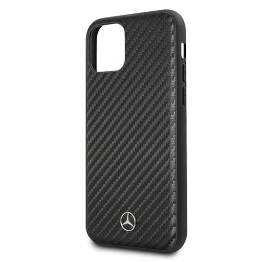 Apple iPhone 11 Mercedes prémium hátlap tok (Fekete) - MEHCN61SRCFBK