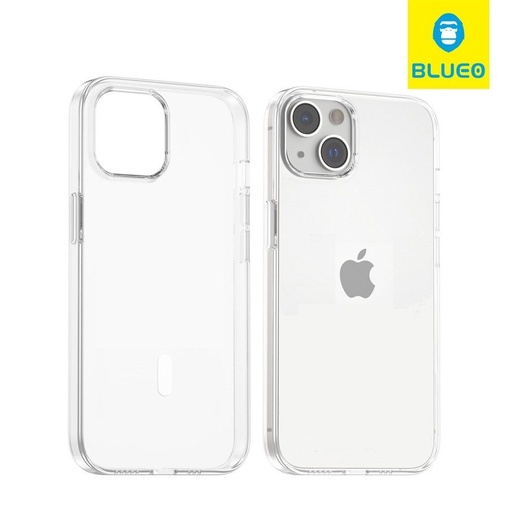 Apple iPhone 15 Pro BLUEO APE Crystal+ hátlap tok (Átlátszó)