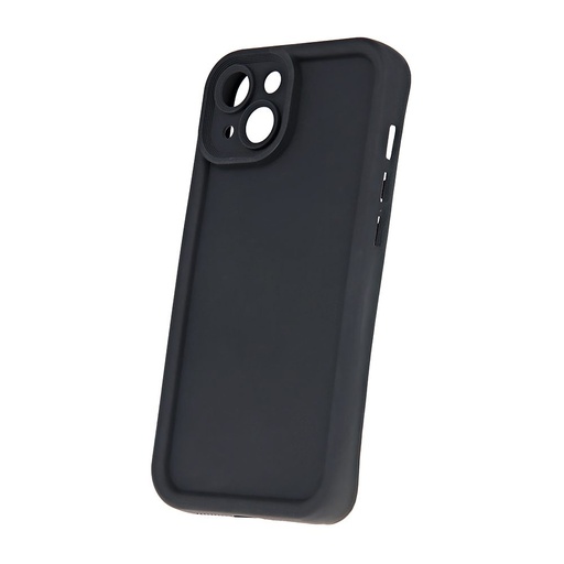 Apple iPhone 12 Rim TPU hátlap tok (Fekete)