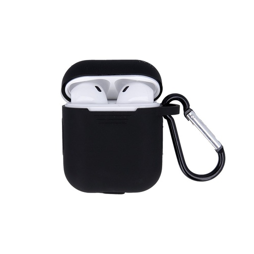Apple AirPods / AirPods 2 szilikon tok (Fekete)