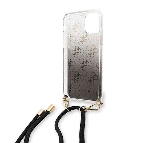 Apple iPhone 11 Guess 4G Electroplated Gradient tok (Fekete) - GUHCN61WO4GBK