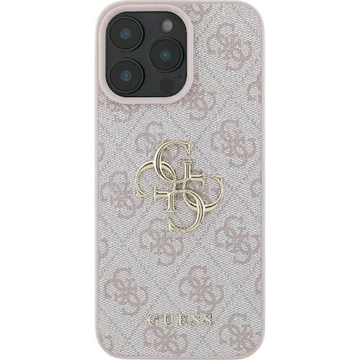 Apple iPhone 16 Guess 4G Big Logo tok (Rózsaszín) - GUHCP16S4GMGPI