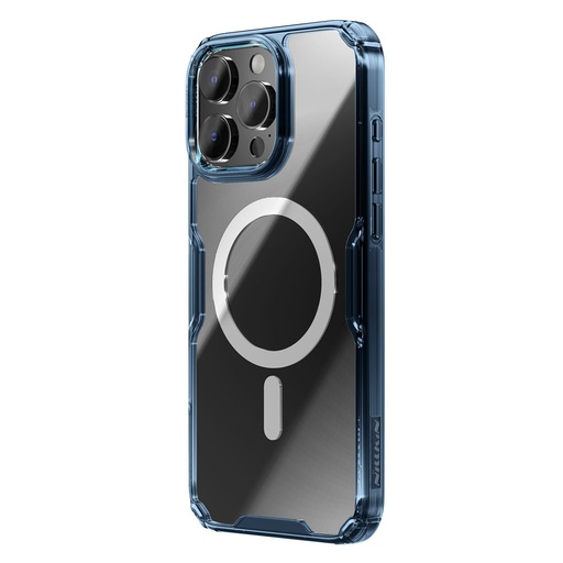 Apple iPhone 16 Pro Max Nillkin Nature Pro MagSafe hátlap tok (Kék)