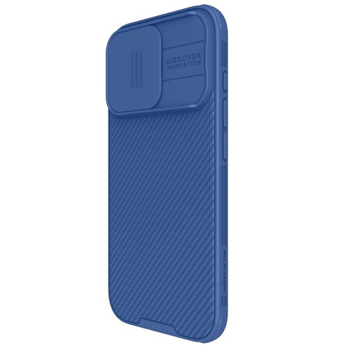 Apple iPhone 16 Pro Nillkin CamShield Pro MagSafe hátlap tok (Kék)