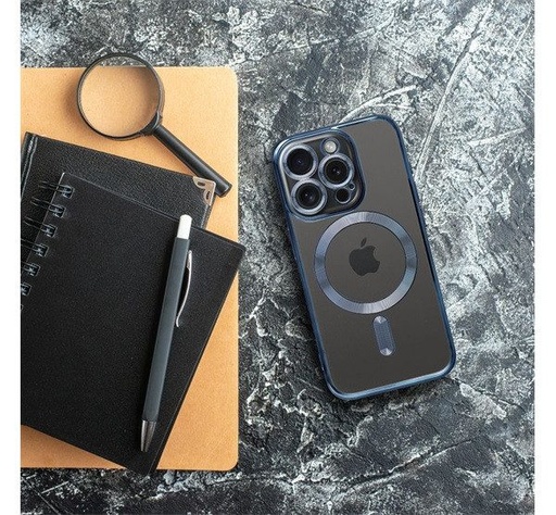 Apple iPhone 16 Pro Max Color Chrome Magsafe hátlap tok (Kék)