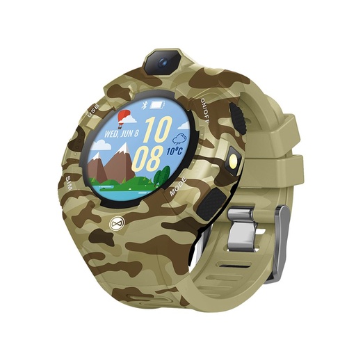 Forever Care Me KW-400 gyerek okosóra, military
