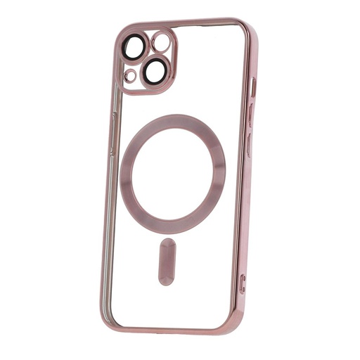 Apple iPhone 15 Pro Color Chrome Magsafe hátlap tok (Rosegold)
