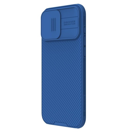 Apple iPhone 16 Pro Max Nillkin CamShield Pro MagSafe hátlap tok (Kék)