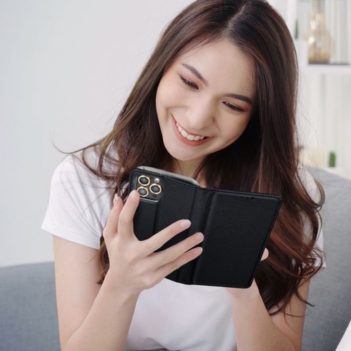 Honor Magic 6 Lite magnet book notesz tok (Fekete)