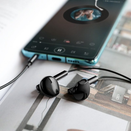 Hoco M64 headset (jack 3,5mm) mikrofonos, fekete