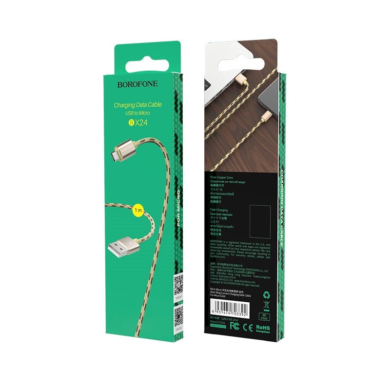 borofone-bx24-microusb-kabel-szovet-1m-arany_4.jpg