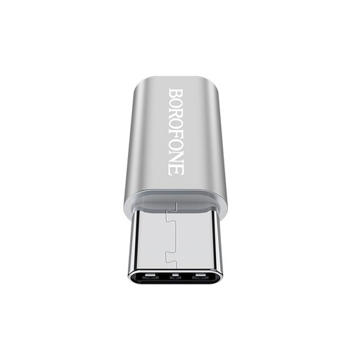 Borofone BV4 átalakító (type-C, MicroUSB), ezüst