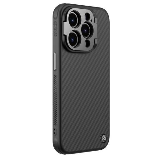 Apple iPhone 16 Pro Nillkin CarboProp aramid magsafe hátlap tok (Fekete)