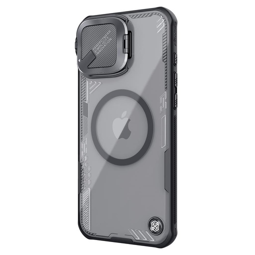 Apple iPhone 16 Nillkin Iceblade Prop magsafe hátlap tok (Fekete)