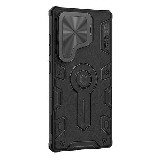 Samsung Galaxy S25 Ultra Nillkin CamShield Armor Prop MagSafe hátlap tok (Fekete)