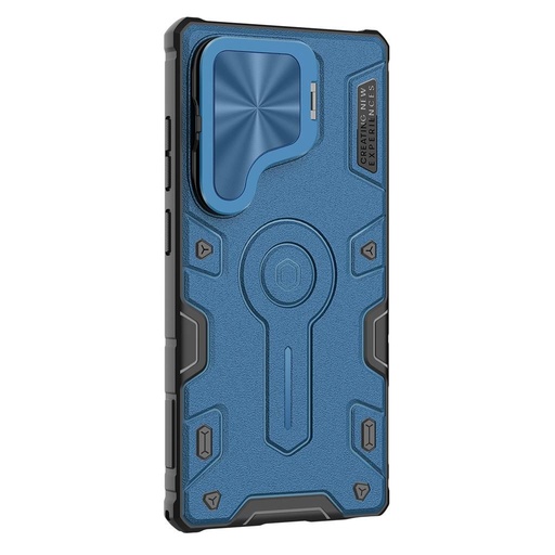 Samsung Galaxy S25 Ultra Nillkin CamShield Armor Prop MagSafe hátlap tok (Kék)