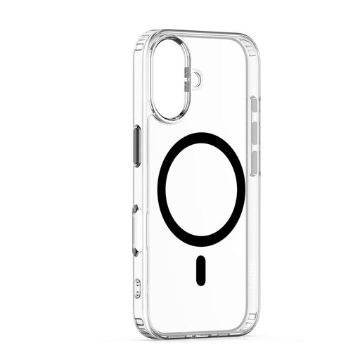 Apple iPhone 16 Etteri Color magsafe hátlap tok (Fekete)