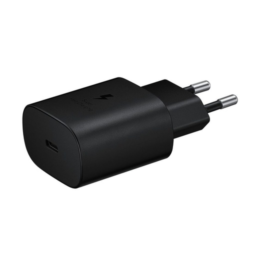 Samsung PD gyorstöltő USB-C kábellel 25W (Fekete)