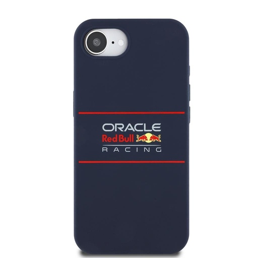 Apple iPhone 16e Red Bull Silicone Horizontal Logo MagSafe tok (Tengerészkék) – RBHMPSE424SIHSRV