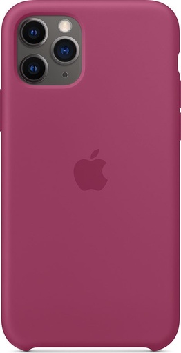 Apple iPhone 11 Pro (5,8") silicone gyári hátlap tok, gránátalma - MXM62ZM/A