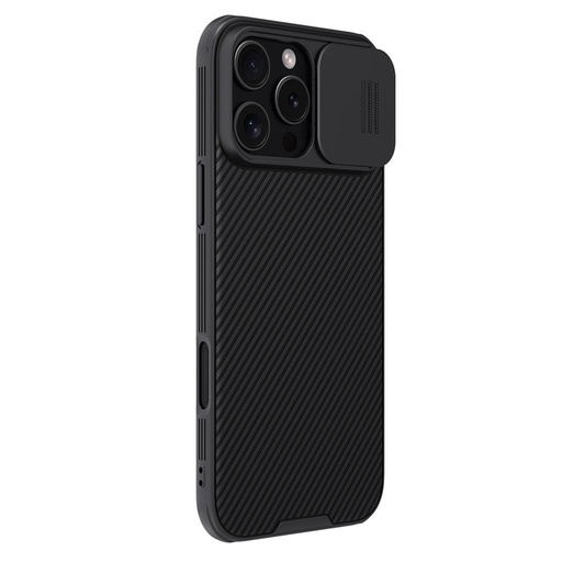 Apple iPhone 16 Pro Max Nillkin Camshield Pro hátlap tok (Fekete)