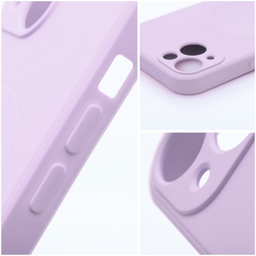 Apple iPhone 17 Pro Max Silicone mag cover magsafe hátlap tok (Rózsaszín)