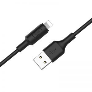 Hoco X25 lightning kábel, 2A, 1m, fekete