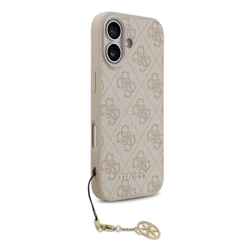 Apple iPhone 17 Guess 4G Charm tok (Rózsaszín) - GUHMP17SGF4GCP