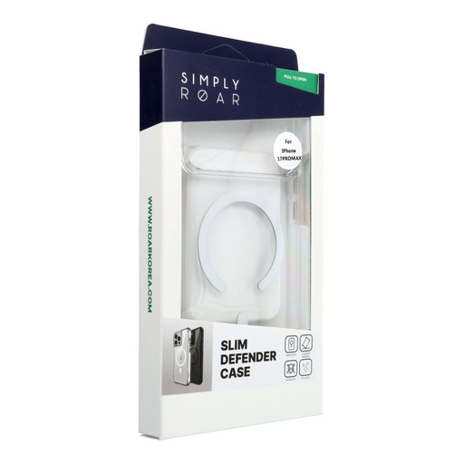 Apple iPhone 17 Pro Max ROAR Slim Defender MagSafe hátlap tok (Átlátszó)