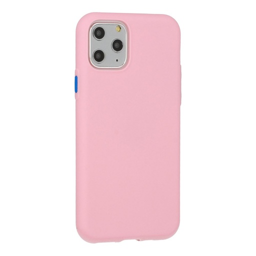 Apple iPhone 7/ 8/ SE 2020/ SE 2022 solid szilikon hátlap tok (Rózsaszín)