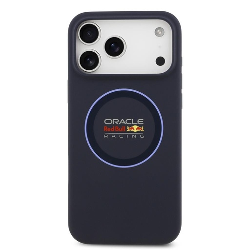 Red Bull Silicone Blue Ring MagSafe tok iPhone 17 Pro Max (Sötétkék)