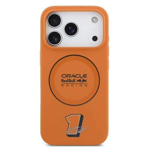 Red Bull Silicone Blue Ring MagSafe tok iPhone 17 Pro (Narancs)