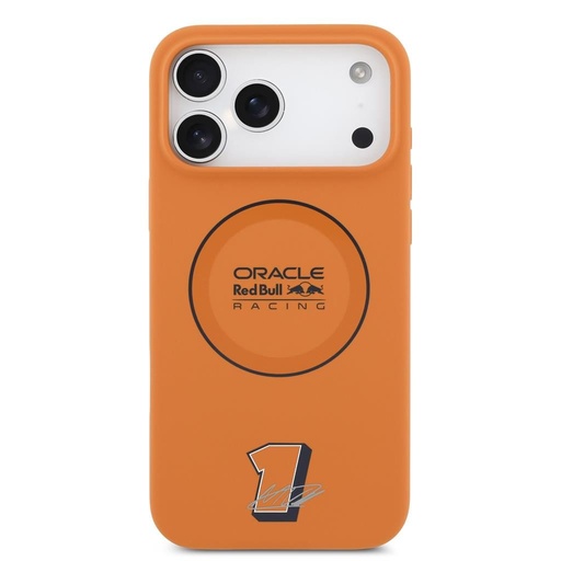 Red Bull Silicone Blue Ring MagSafe tok iPhone 17 Pro Max (Narancs)