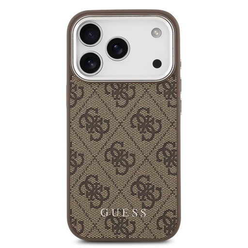 Guess 4G MagSafe tok iPhone 17 Pro (Barna)