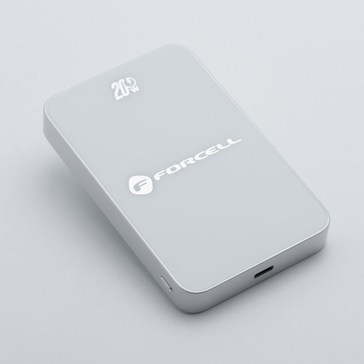 Forcell F-Energy SuperSlim F5K8 MagSafe power bank 15W 5000 mAh (Fehér)