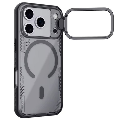Apple iPhone 17 Pro Max Nillkin Iceblade Prop magsafe hátlap tok (Fekete)