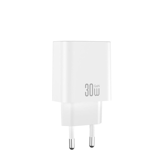 XO CE41(EU) hálózati gyorstöltő (Fehér) - 30W, 1xUSB-C