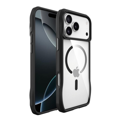 Apple iPhone 17 Pro ROAR Slim Defender MagSafe hátlap tok (Fekete)